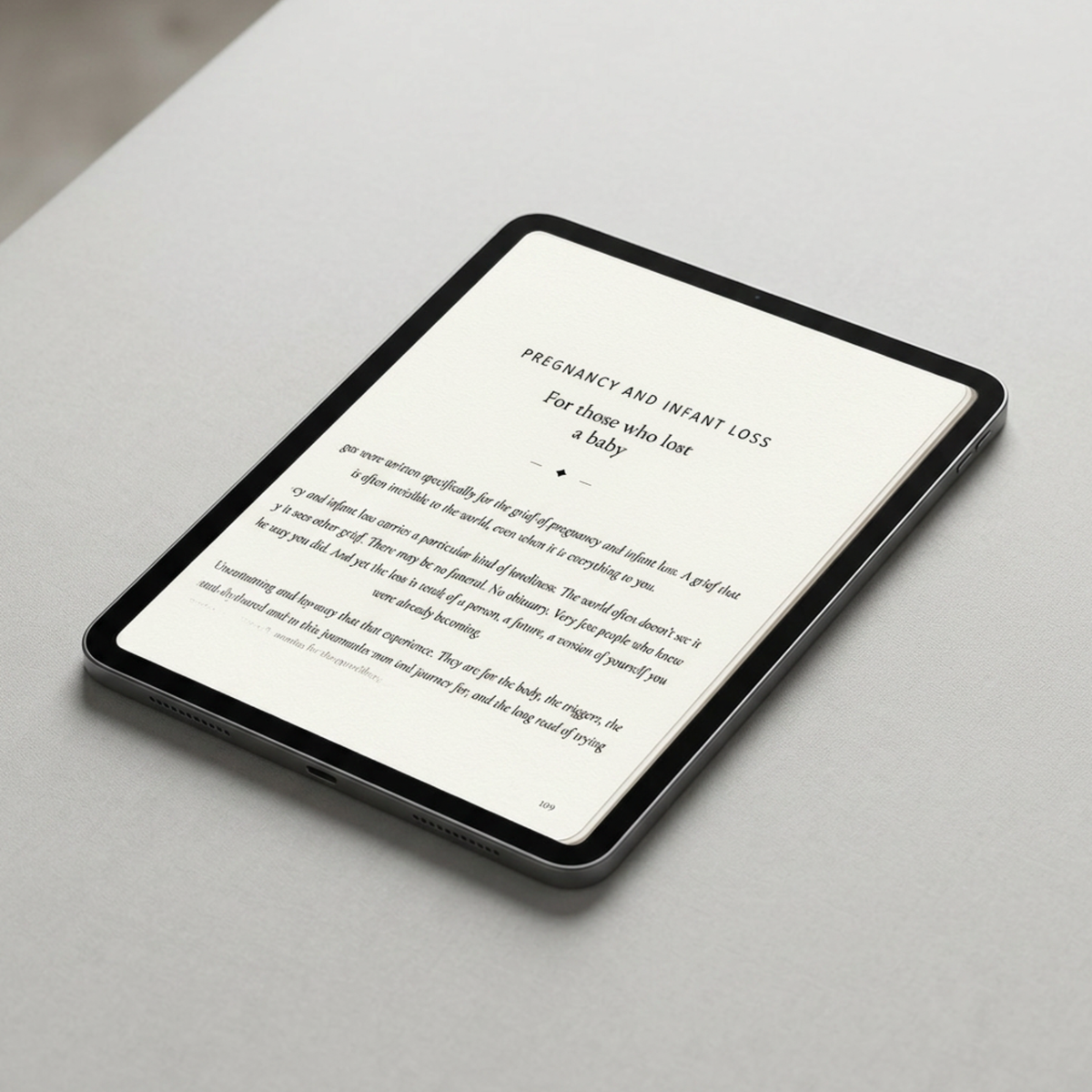 (Digital) For the Words Unspoken - A Guided Grief Journal