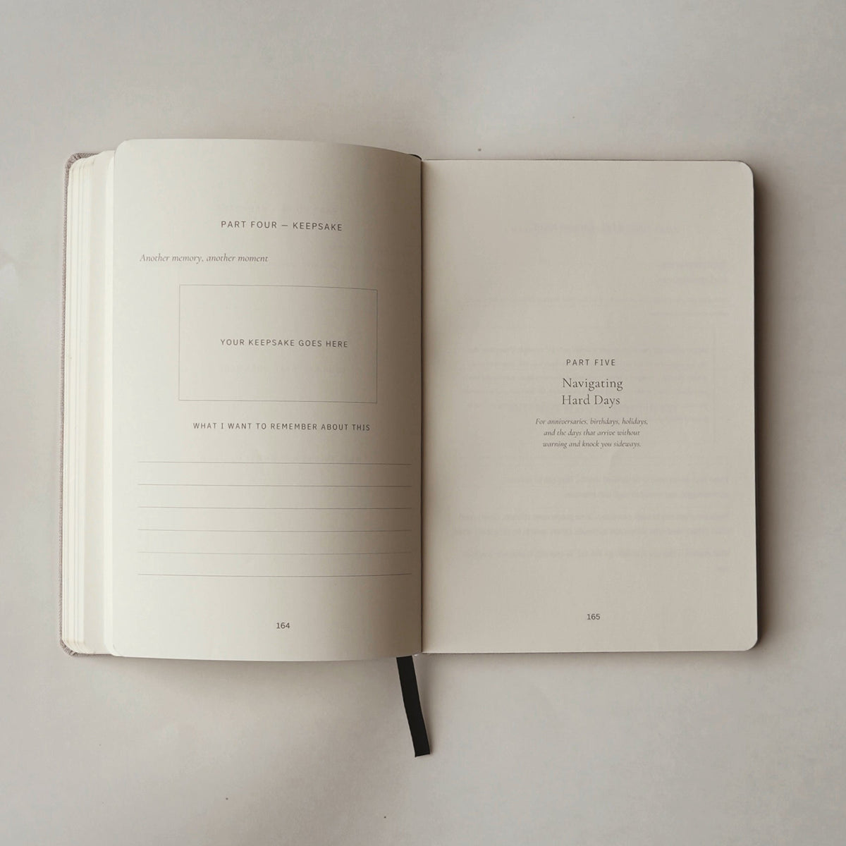 For the Words Unspoken - A Guided Grief Journal